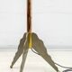 Relco Milano Modernist Italian Murano Glass and Brass Floor Lamp, 1980s