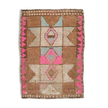Tapis turc à motif étoilé