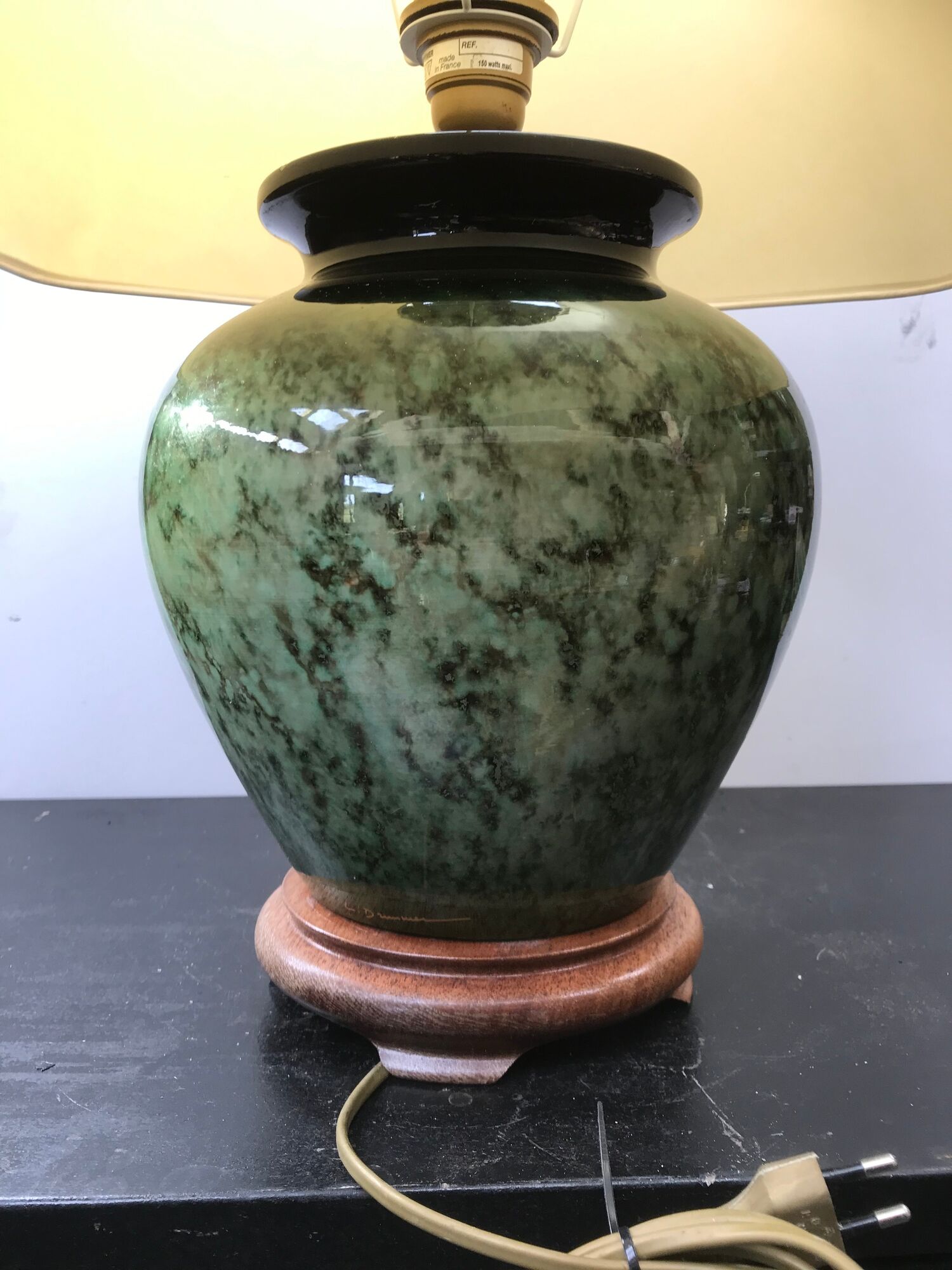 Drimmer green ceramics decor flowers