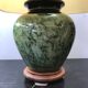 Drimmer green ceramics decor flowers