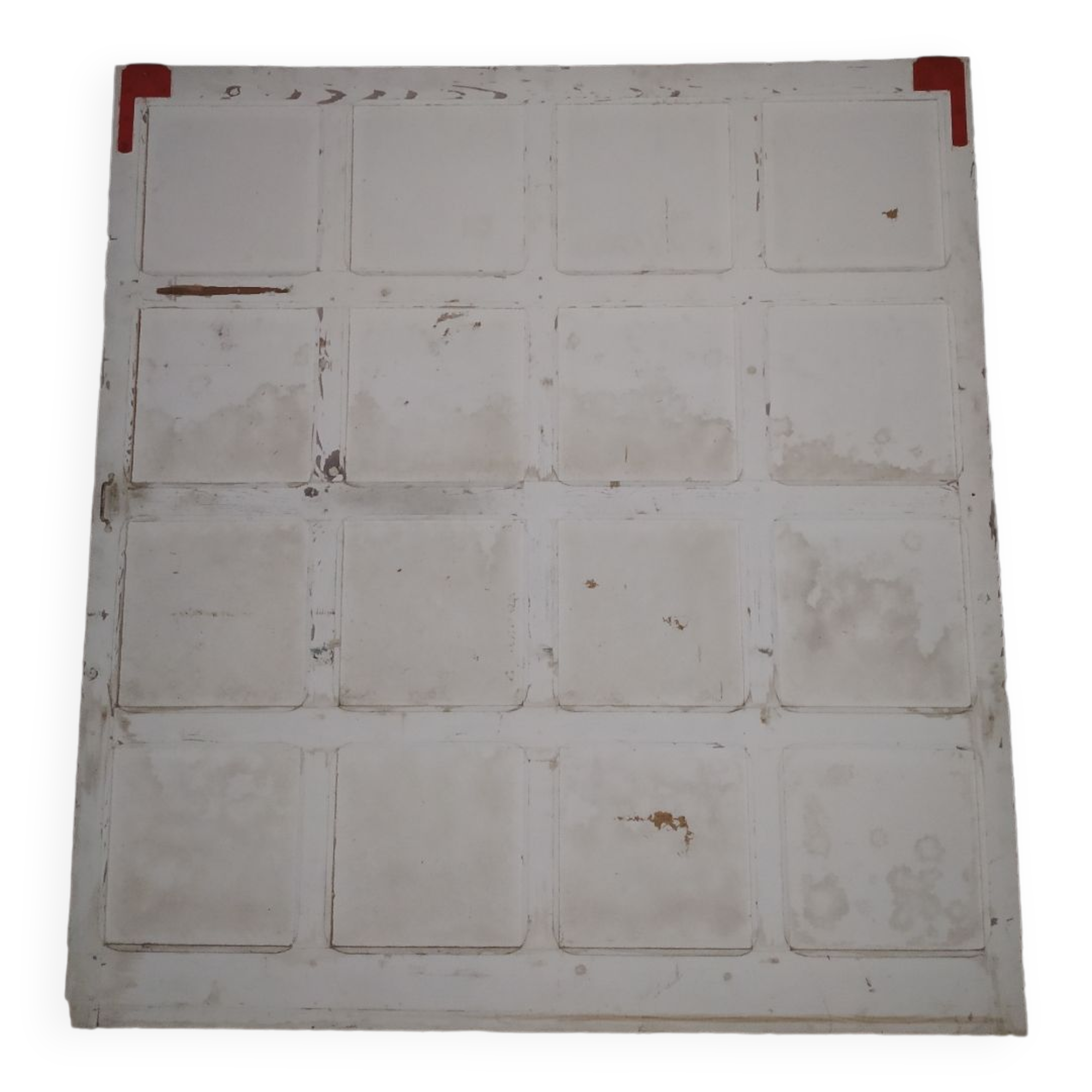 Vintage industrial wood door