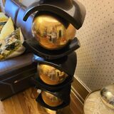 François Chatain – Grand sculptural floor lamp 1.7m “Spheres & Arcs”