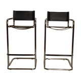 Pair of Cantilever Mart Stam bar stools