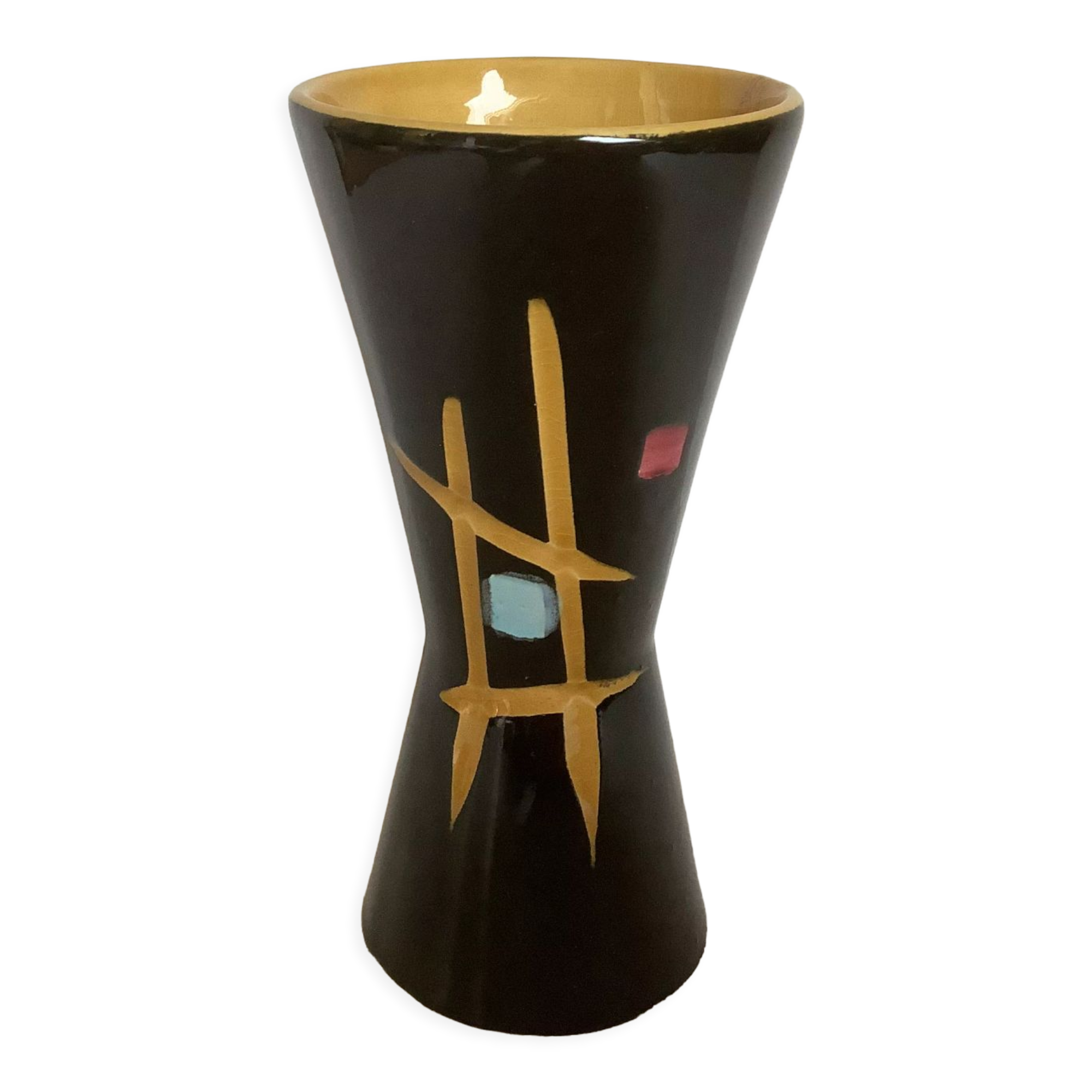 Foreign ceramic diabolo vase