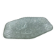 Large glass fruit bowl, cut and chiseled