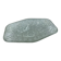 Large glass fruit bowl, cut and chiseled