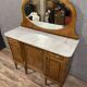 Buffet style Louis XVI en marqueterie vers 1880