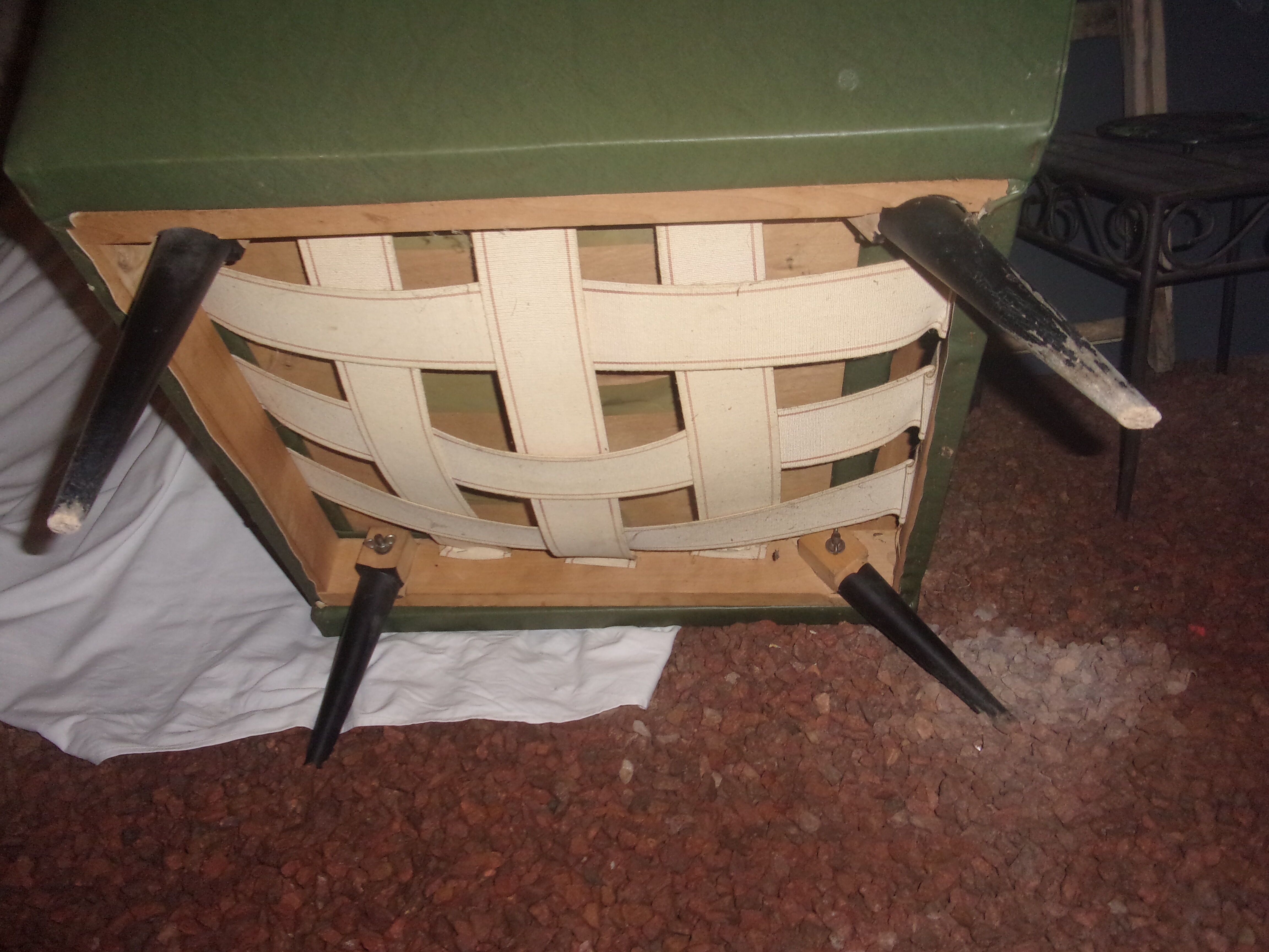 Pair of vintage armchairs