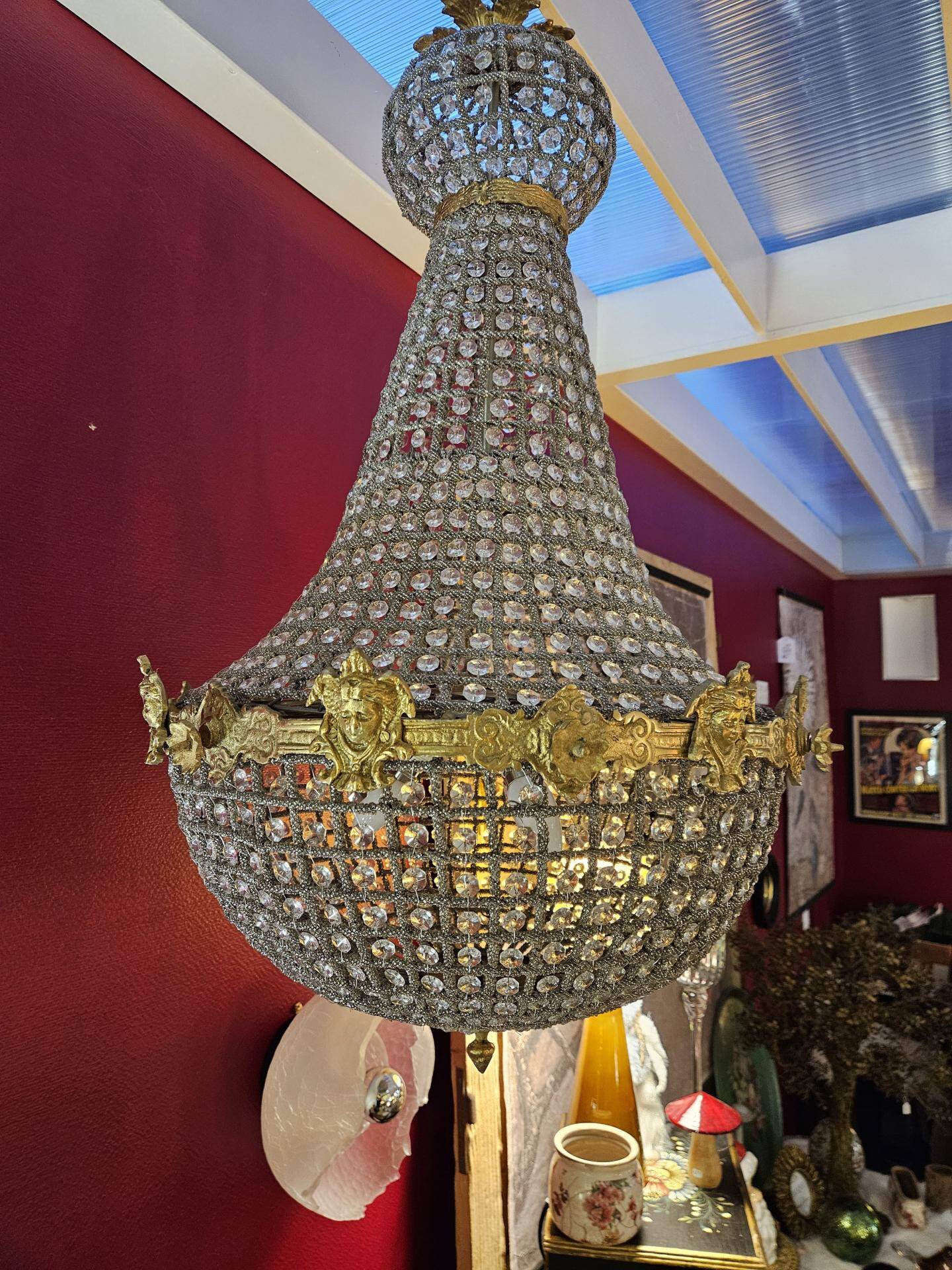 Lustre montgolfière