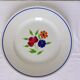 Vintage round Badonviller porcelain dish