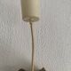 Vintage 1960s Scandinavian pendant light, wire and wood - 30 x 21 cm