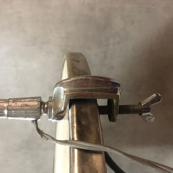 Lampe d’architecte chromé articulé