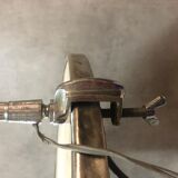 Articulated chrome architect lamp