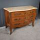 Commode en marqueterie de bois de rose, style Louis XV – 2ème partie XXe