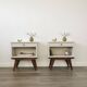 Vintage bedside tables