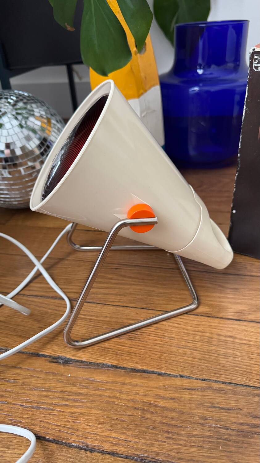 Vintage Philips Infraphil HP 3609 infrared lamp – Excellent condition