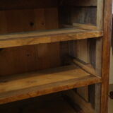 Louis Phillipe style chest of drawers in light walnut 20th century