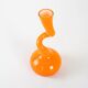 Orange vase, Swing Vase, Danish design, manufactured by Normann Copenhagen,