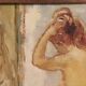 Femme nue devant sonmiroir Maryse Ducaire Roque (1911-1992)