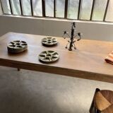 Oak farm table 220 cm