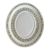 Ancien plat de service Capodimonte Italy – Collection Harvest