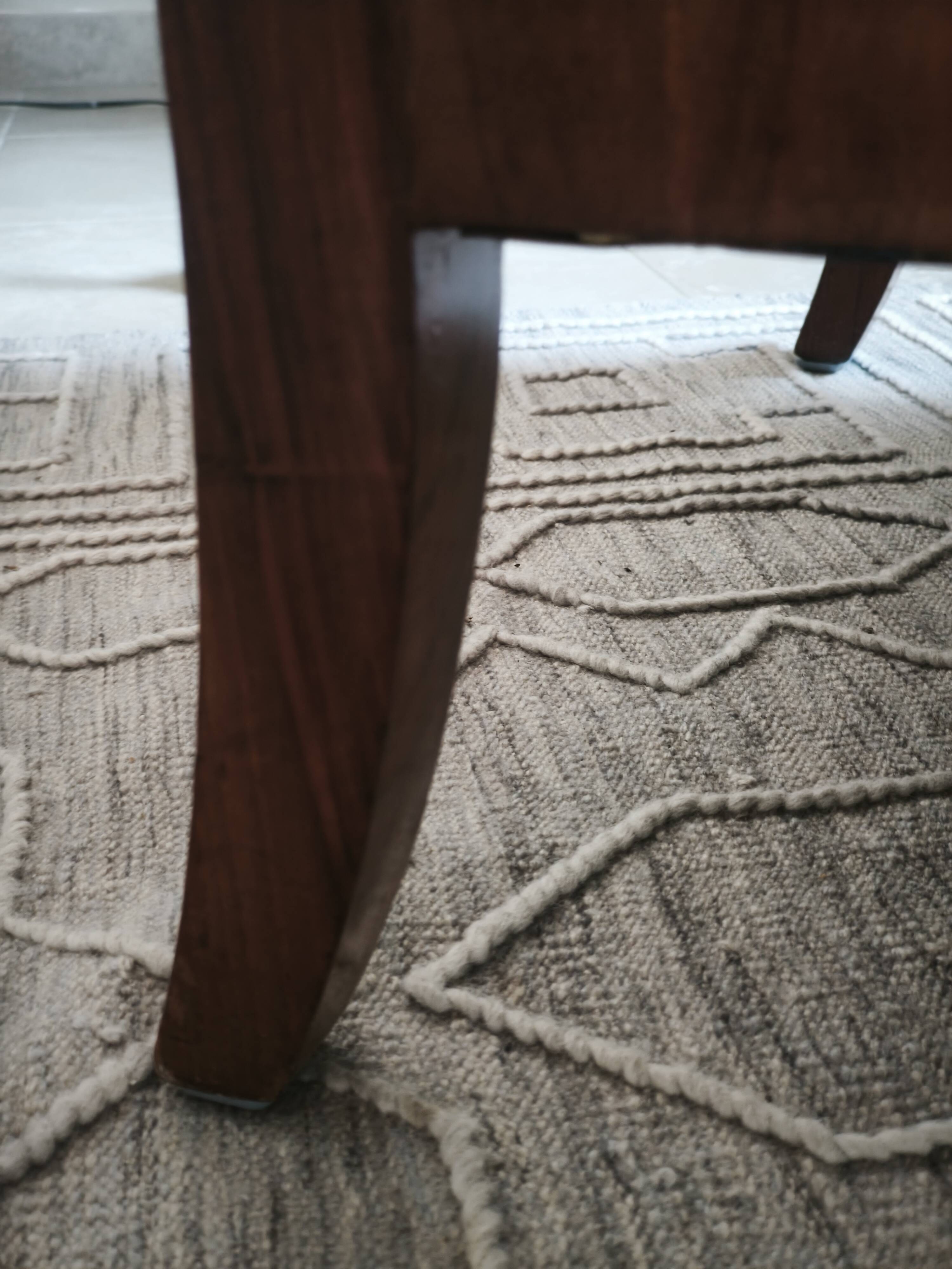 double caned armchair