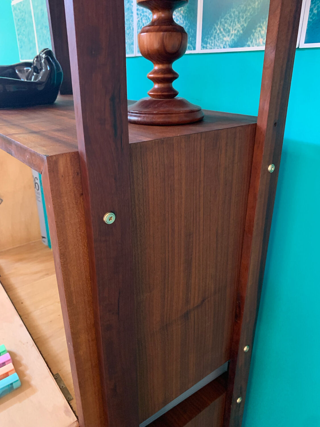 Vintage Scandinavian modular shelf