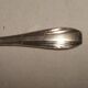 12 silver-plated metal teaspoons from the "Art Deco" period.