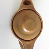 Coffe pot in varnished gres vintage 70s-80s