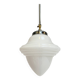 Opal Glass Art Deco ceiling lamp from the 1960s