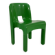Universal green chair Model 4868 by Joe Colombo for Kartell, 1970