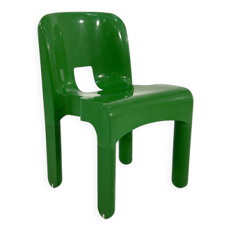 Universal green chair Model 4868 by Joe Colombo for Kartell, 1970