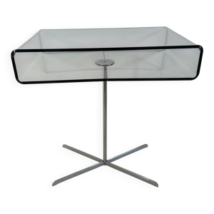 table, bout de canapé, - plexiglas