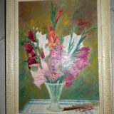 Glaïeuls bouquet table by Guerin