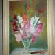 Glaïeuls bouquet table by Guerin