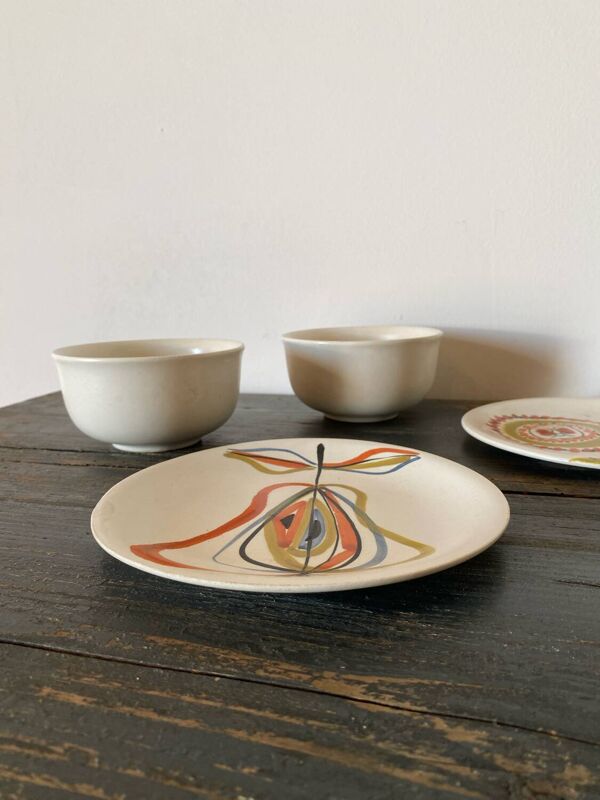 Petite assiette poire Roger Capron, Vallauris