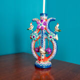 Mexican tree of life candlestick