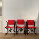 Jacques Hitier folding deck chairs
