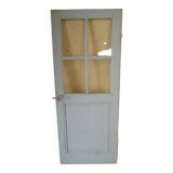 Old door blue patina