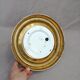 Ceiling lamp in brass and opaline glass Ø30