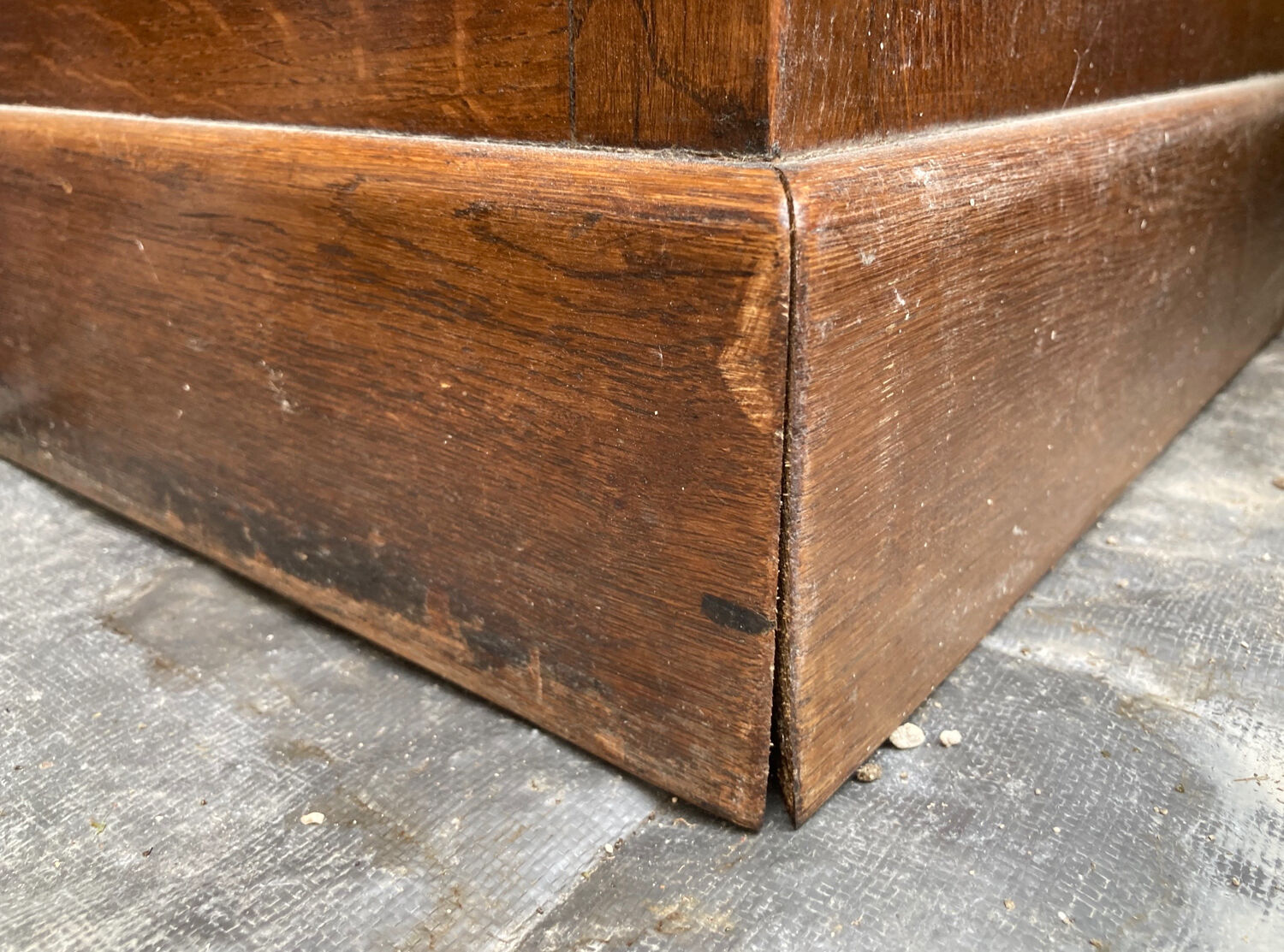 Vintage double curtain binder