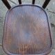 Horgen  Glarus  bistro chair seat wood Switzerland 1920