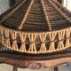 Vintage rope pendant lamp