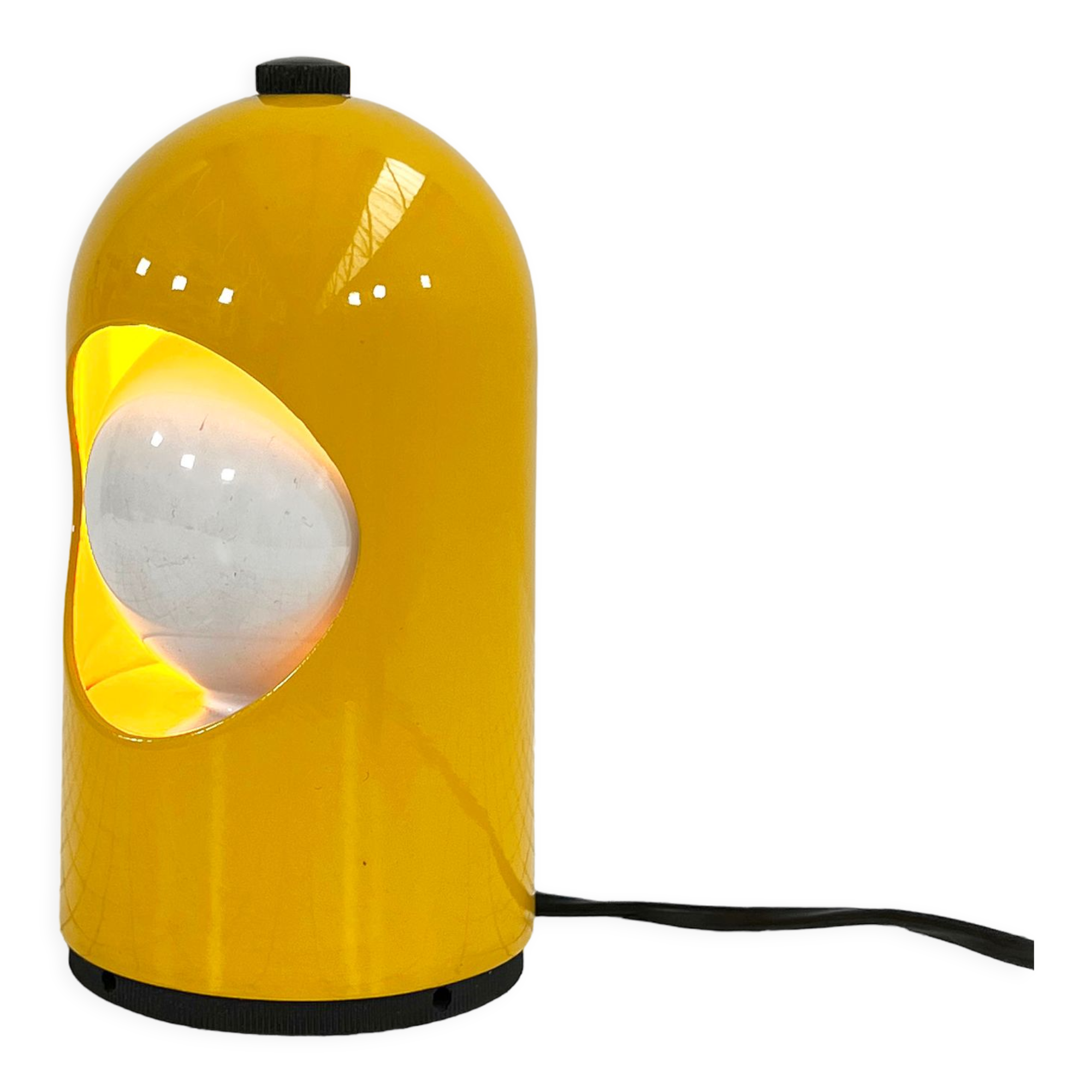 Yellow Selene lamp by ABM, 1960