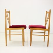 1970s Set of Four Dining Chairs, Czechoslovakia