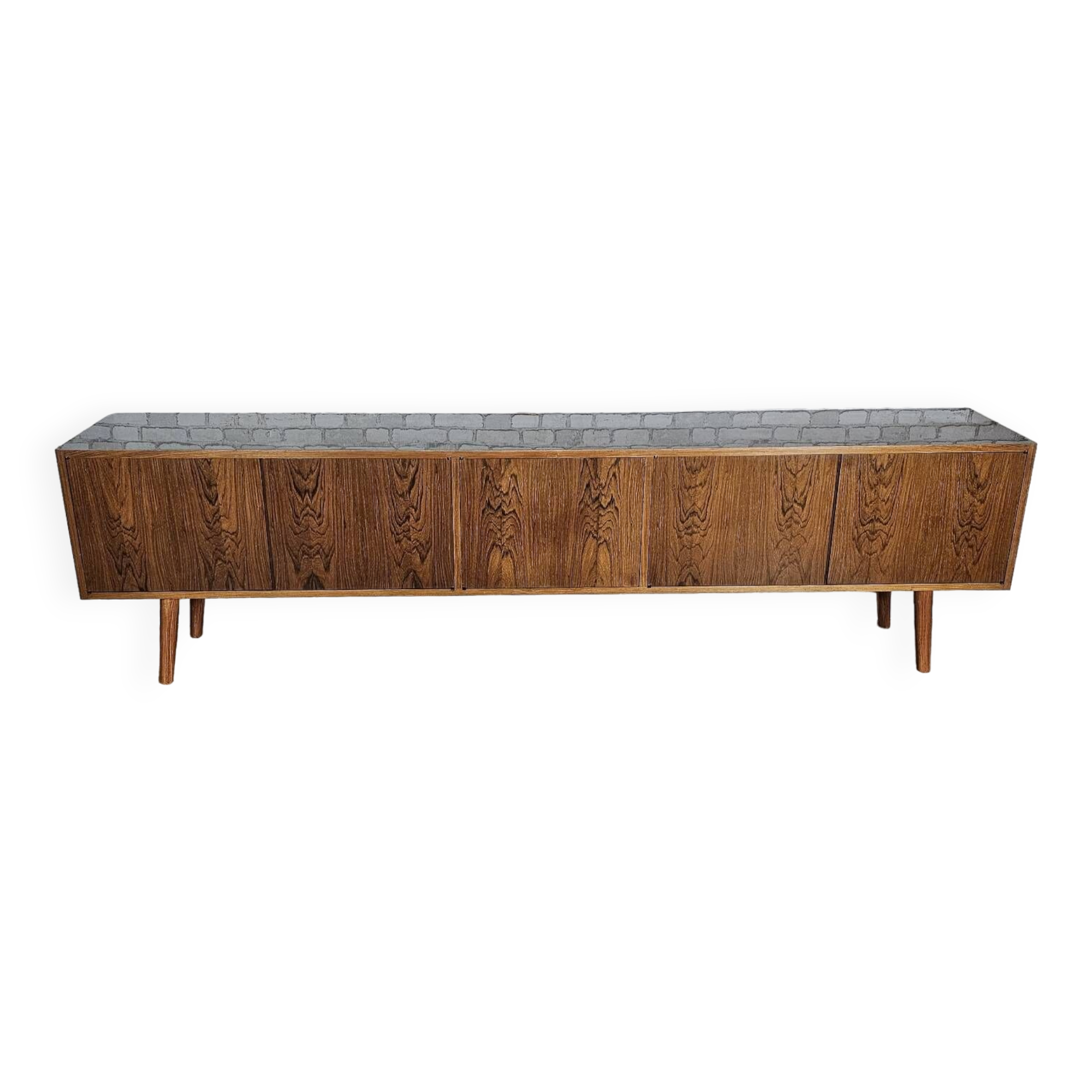 Scandinavian sideboard in rosewood 1960