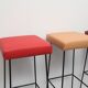 Ensemble de 4 tabourets de barre Wire années 1960