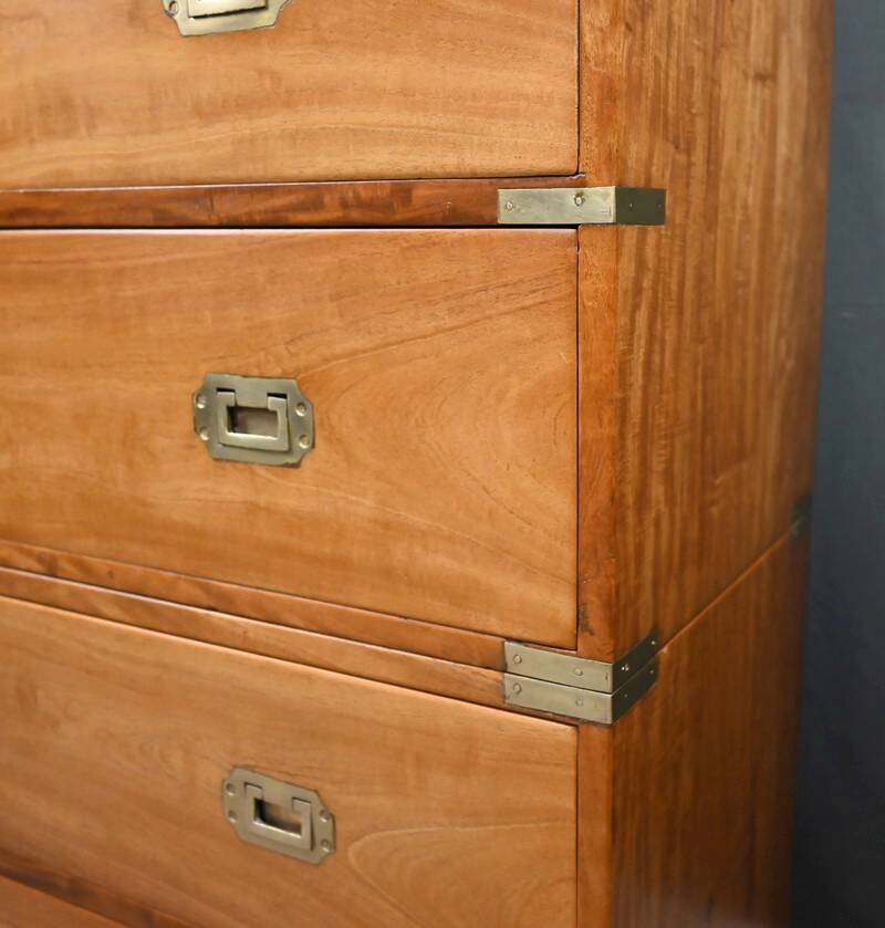 Marine Commode in Teak, India – 20th Century