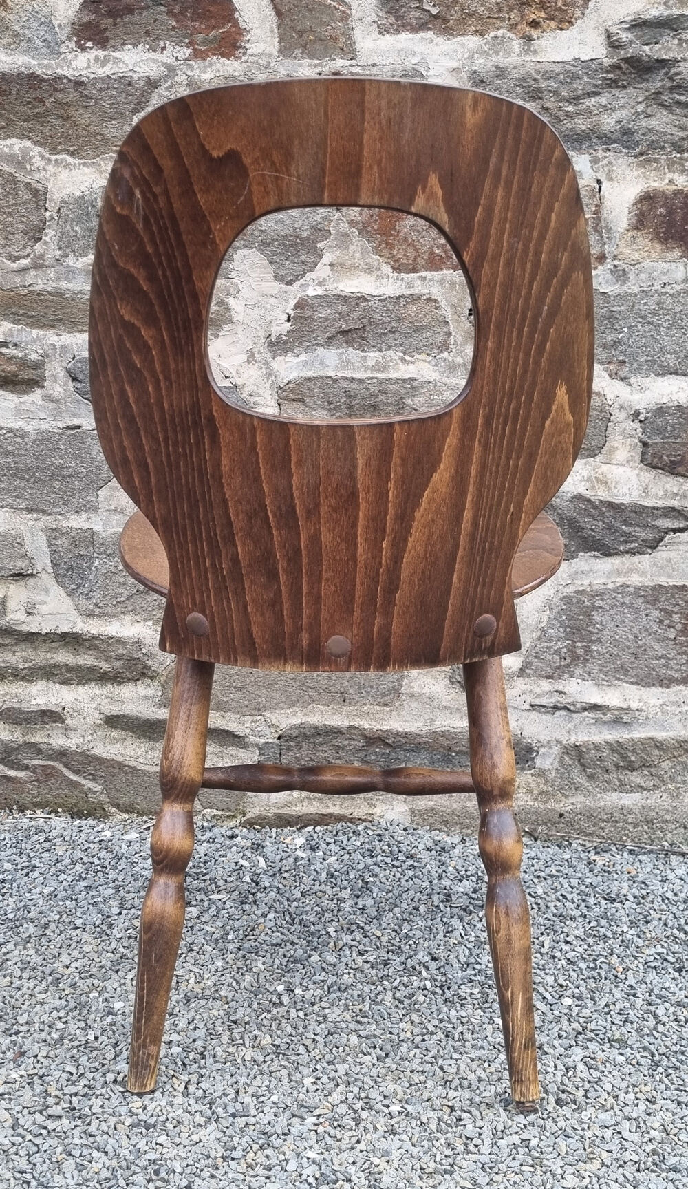 5 Baumann chairs, Scandinavian spirit, vintage 60s