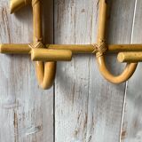 Vintage rattan hook